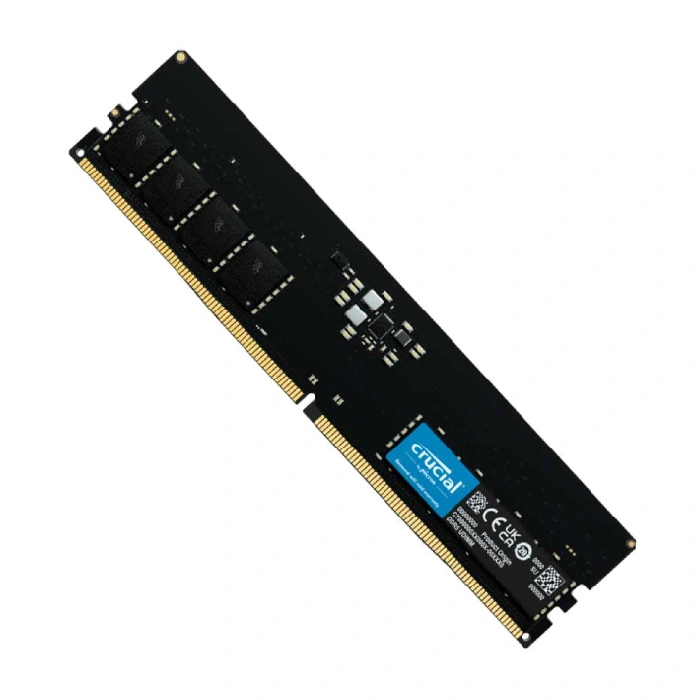 رم کامپیوتر DDR5 تک کاناله 4800 مگاهرتز CL40 کروشیال ظرفیت 8 گیگابایت
